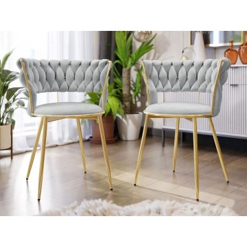 Polsterstuhl Archie DC-1141 (2er-Set)