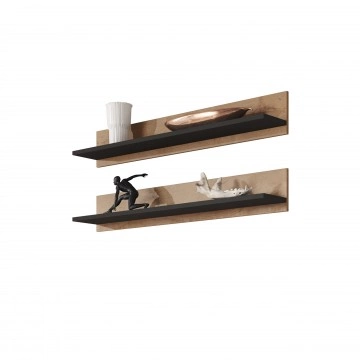 Zwei Wandregale Soho S05