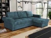 Ecksofa Madrid Cord mit Bettkasten und Schlaffunktion