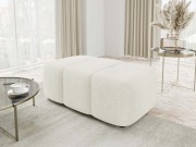 Polsterhocker Larow Boucle