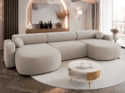 Wohnlandschaft Gosizk U mit Schlaffunktion und Bettkasten