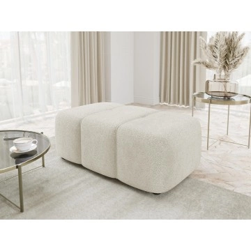 Polsterhocker Larow Boucle