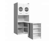 Eckschreibtisch mit Regal Paradise PD02