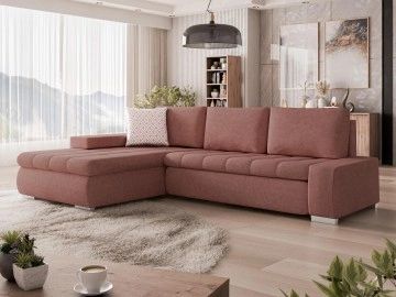 Ecksofa Herkules Mini mit Bettkasten und Schlaffunktion