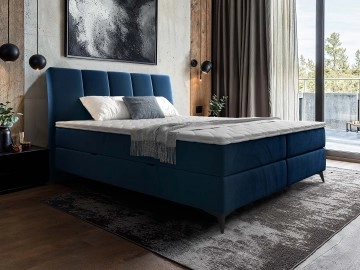 Boxspringbett mit zwei Bettkästen Estiris