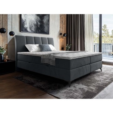 Boxspringbett mit zwei Bettkästen Estiris