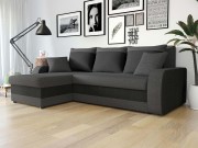 Ecksofa Dalmir Lux mit Schlaffunktion und zwei Bettkästen