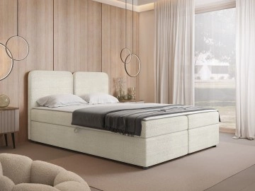 Boxspringbett mit zwei Bettkästen Buxilt 1