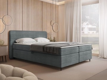 Boxspringbett mit zwei Bettkästen Buxilt 2