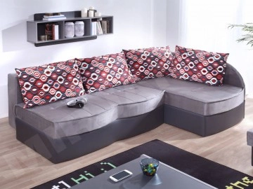 Ecksofa Dido mit Bettkasten und Schlaffunktion