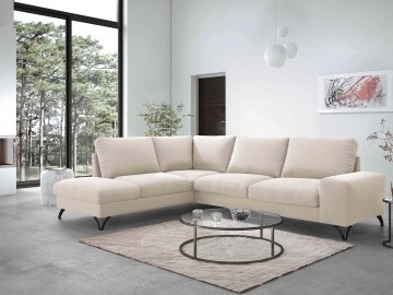Ecksofa Salvador Bis mit Bettkasten und Schlaffunktion