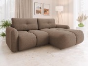 Ecksofa Tazino Boucle mit Schlaffunktion und Bettkasten