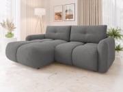 Ecksofa Tazino Boucle mit Schlaffunktion und Bettkasten