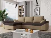 Ecksofa Peltata mit Schlaffunktion und Bettkasten