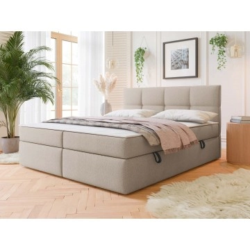 Boxspringbett mit zwei Bettkästen Mojato