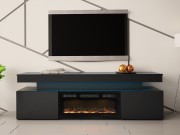TV-Lowboard EF 2D Lestirola mit Kamin
