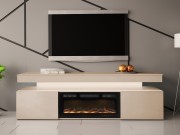 TV-Lowboard EF 2D Lestirola Bis mit Kamin