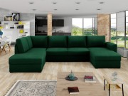 Wohnlandschaft Szafran mit zwei Bettkästen und Schlaffunktion Premium