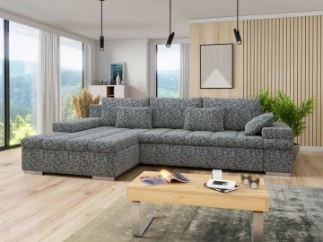Ecksofa Kanton mit Bettkasten und Schlaffunktion Premium