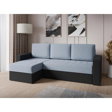 Ecksofa Bralani mit Schlaffunktion und Zwei Bettkästen