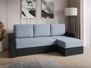 Ecksofa Bralani mit Schlaffunktion und Zwei Bettkästen