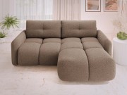 Ecksofa Tazino Boucle mit Schlaffunktion und Bettkasten