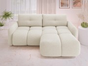 Ecksofa Tazino Boucle mit Schlaffunktion und Bettkasten