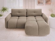 Ecksofa Tazino Boucle mit Schlaffunktion und Bettkasten