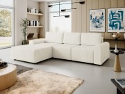 Ecksofa Bezabi L mit Bettkasten und Schlaffunktion