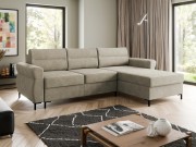 Ecksofa Mormi mit zwei Bettkästen und Schlaffunktion