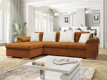 Ecksofa Dino mit Bettkasten und Schlaffunktion Premium
