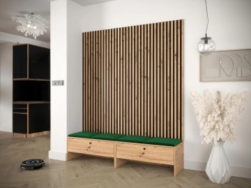 Garderobe mit Sitzbank Esmoltis V
