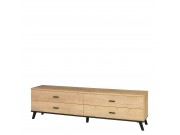 TV Lowboard mit Schubladen 4S Mallorca ML06