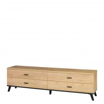 TV Lowboard mit Schubladen 4S Mallorca ML06