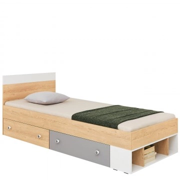 Jugendbett mit Stauraum Peluga PL14 L / P