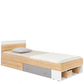 Jugendbett mit Stauraum Peluga PL15 L / P