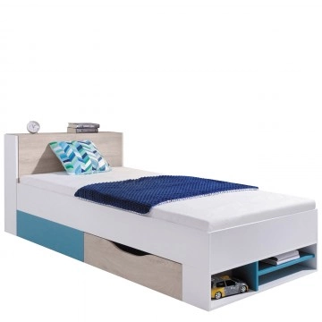 Jugendbett mit Stauraum Legimi LG14 L/P