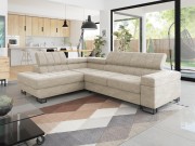 Ecksofa Wales mit Bettkasten und Schlaffunktion