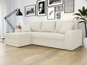 Ecksofa Dalmir Lux mit Schlaffunktion und zwei Bettkästen
