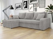 Ecksofa Dalmir Lux mit Schlaffunktion und zwei Bettkästen
