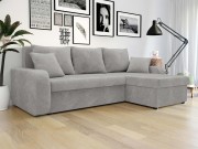 Ecksofa Dalmir Lux mit Schlaffunktion und zwei Bettkästen