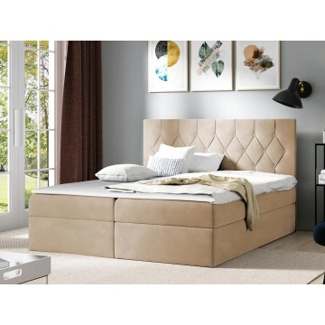 Boxspringbett mit zwei Bettkästen Colzone (180x200)