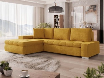 Ecksofa Herkules Mini mit Bettkasten und Schlaffunktion Premium