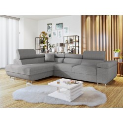 Miniaturbild von Ecksofa Torezio mit Schlaffunktion und Bettkasten