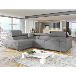 Miniaturbild von Ecksofa Torezio mit Schlaffunktion und Bettkasten