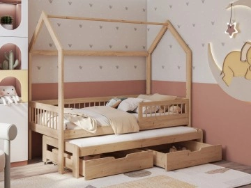 Kinderbett Karlix 90