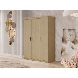 Miniaturbild von Kleiderschrank 3 türig Melen 3D