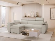 Ecksofa Giza Mini mit Bettkasten und Schlaffunktion