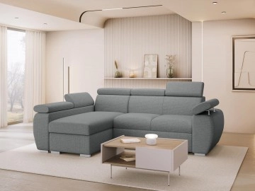 Ecksofa Giza Mini mit Bettkasten und Schlaffunktion