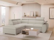 Ecksofa Giza 2RR1P mit zwei Bettkästen und Schlaffunktion